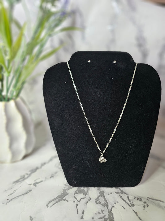 Pumpkin Pendant Necklace
