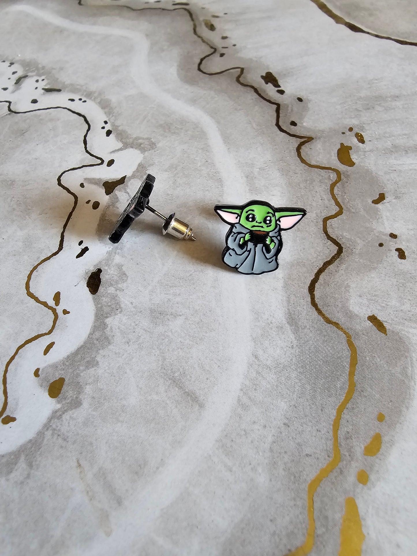 Star Wars Grogu Stud Earrings