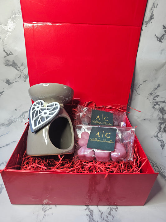 Valentine's Day wax melt gift box