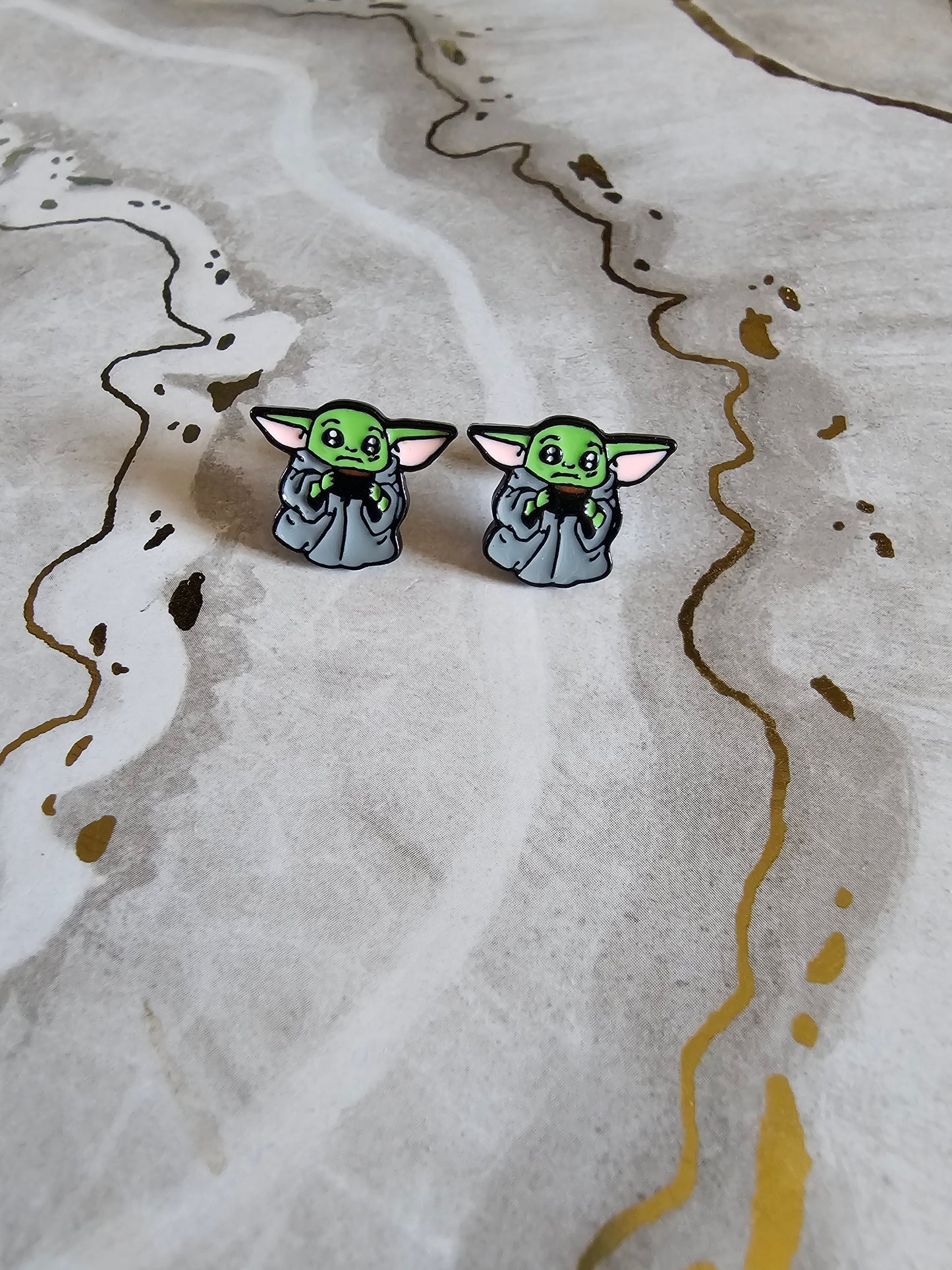 Star Wars Grogu Stud Earrings