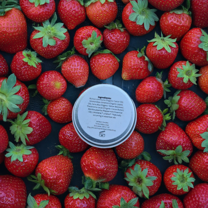 Strawberry Lip Balm | Organic lip balm