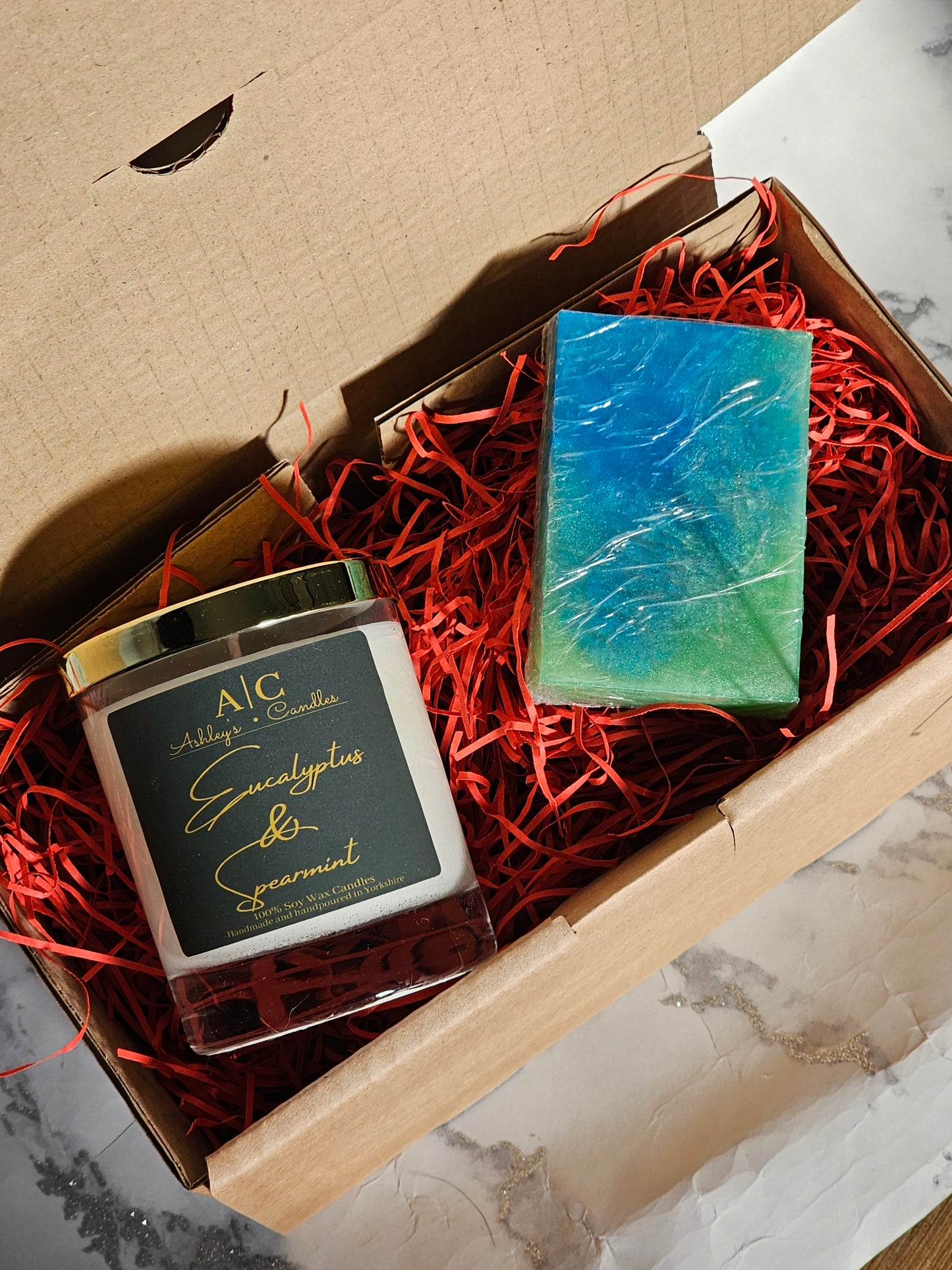 Candle and Soap Gift Box