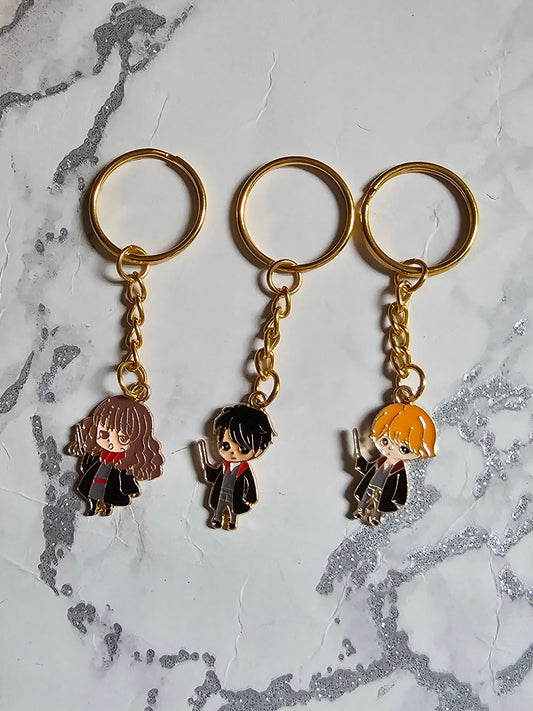 Harry Potter set of three keyring