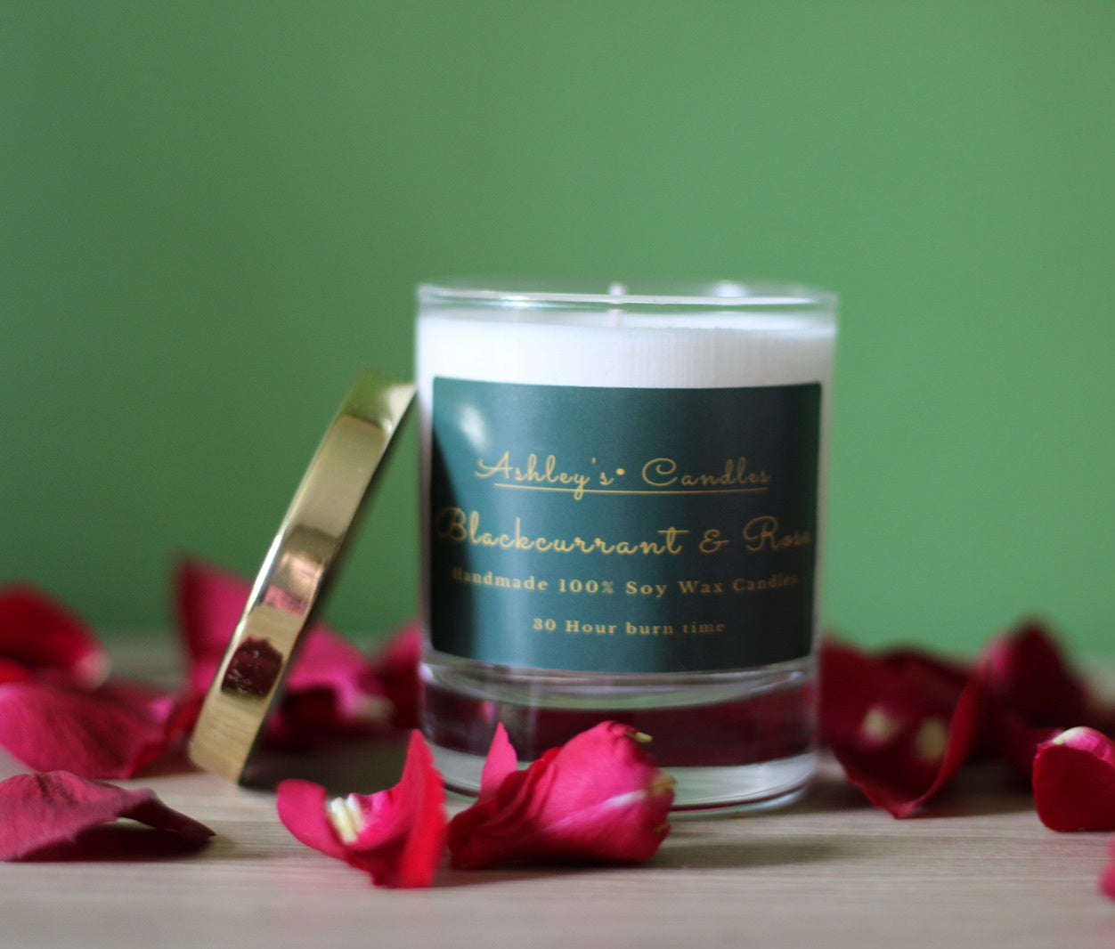 Blackcurrant and Rose Candle