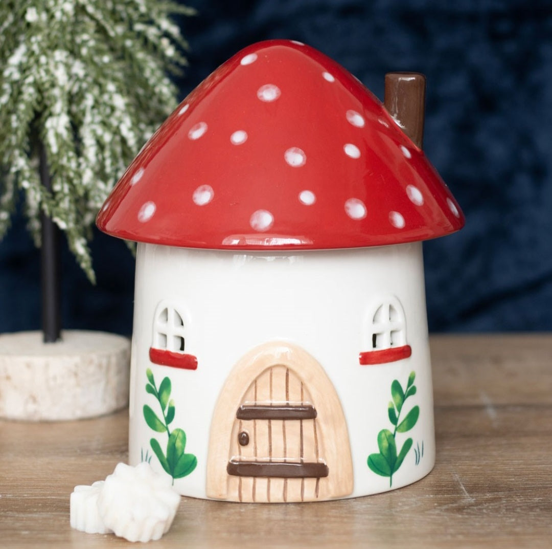 Mushroom House Oil and Wax Burner