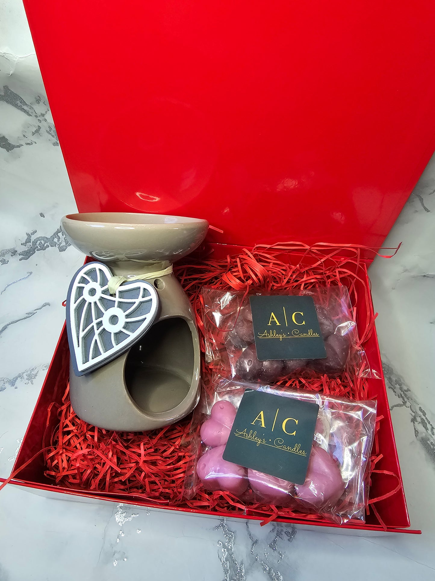 Valentine's Day wax melt gift box