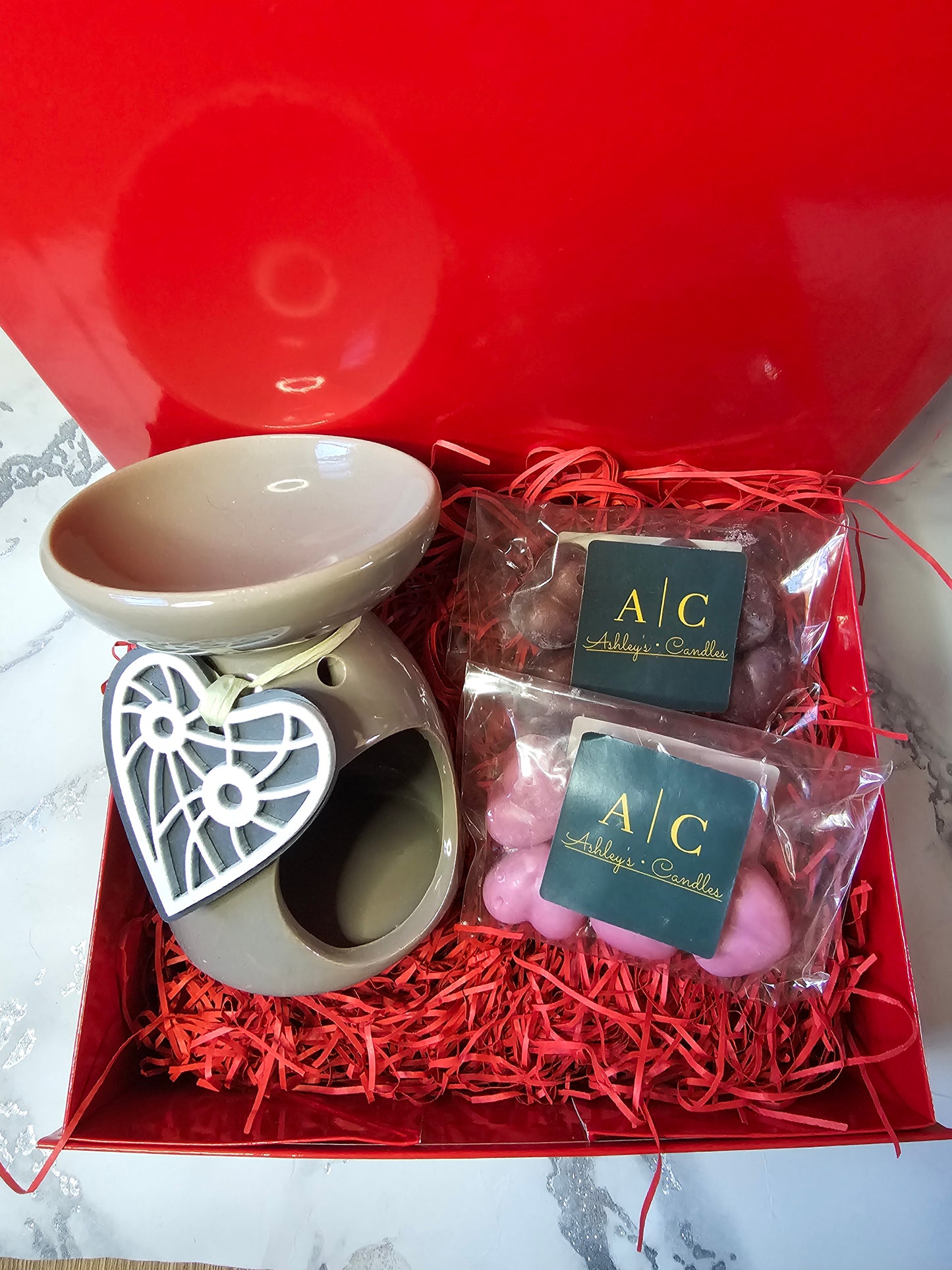 Valentine's Day wax melt gift box