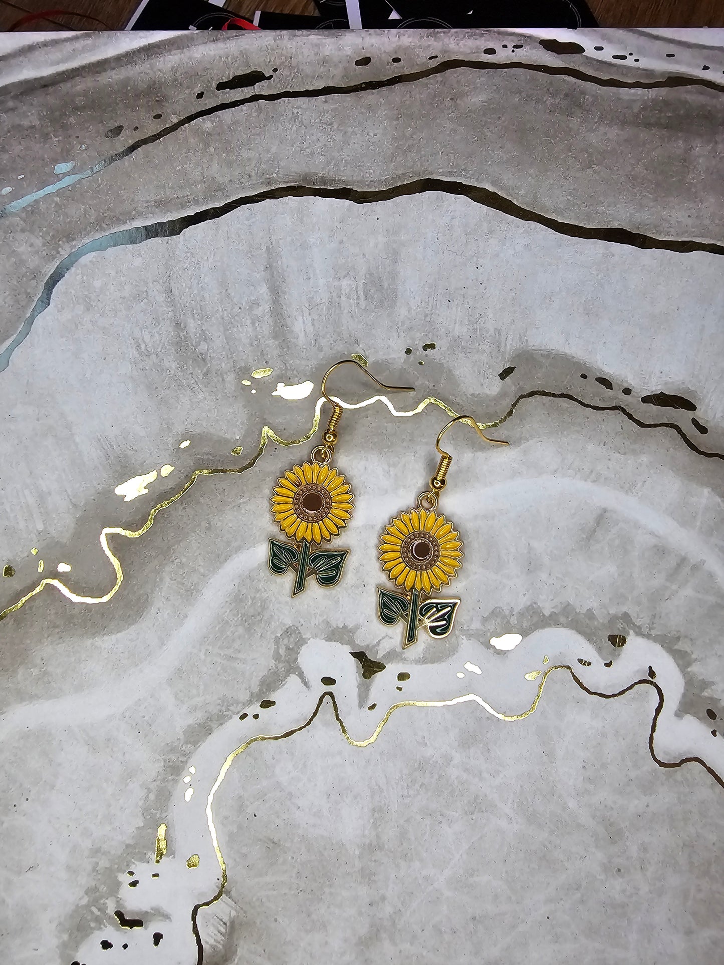 Sunflower Earrings