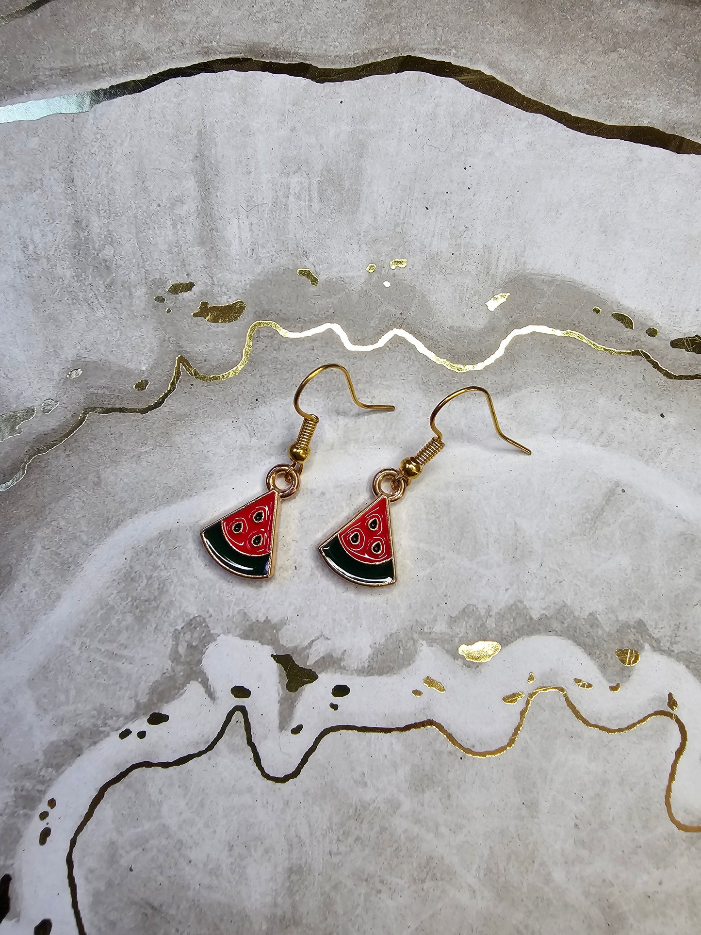 Watermelon Earrings