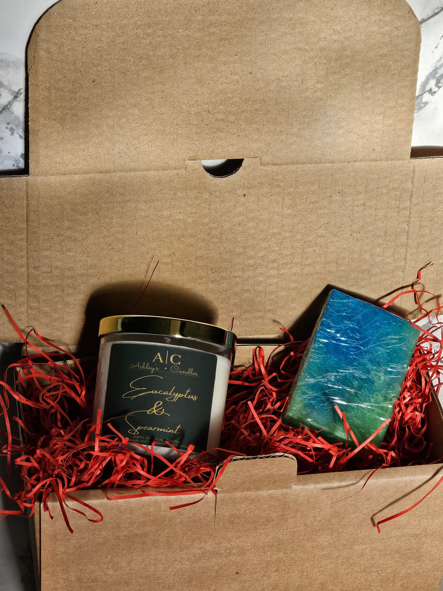 Candle and Soap Gift Box