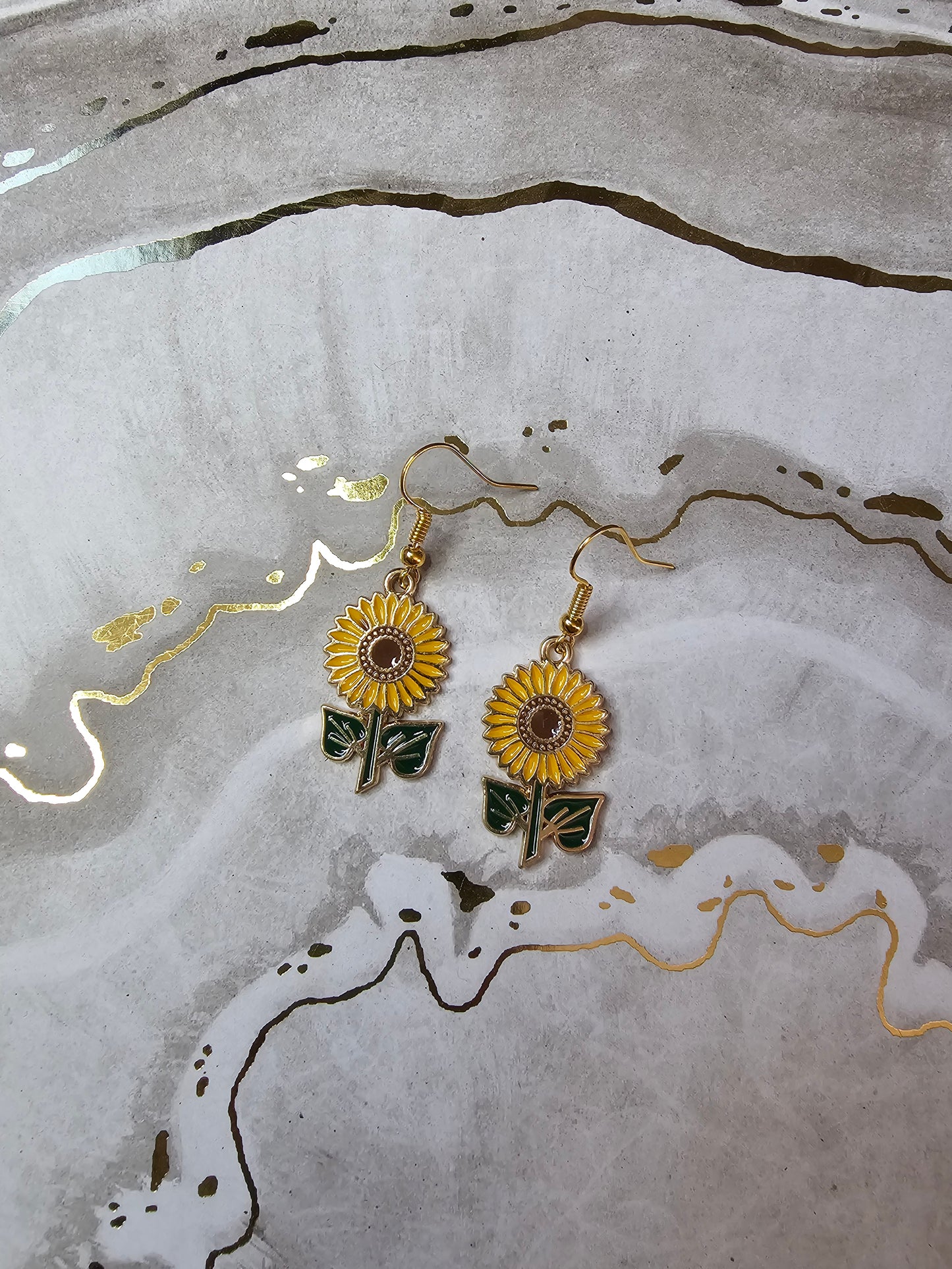 Sunflower Earrings