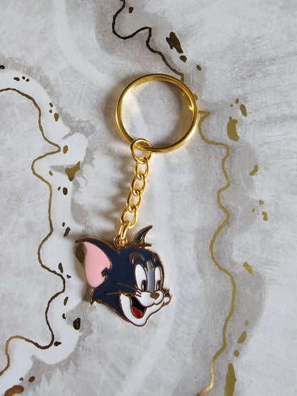 Tom from Tom and Jerry Cartoon Keyring