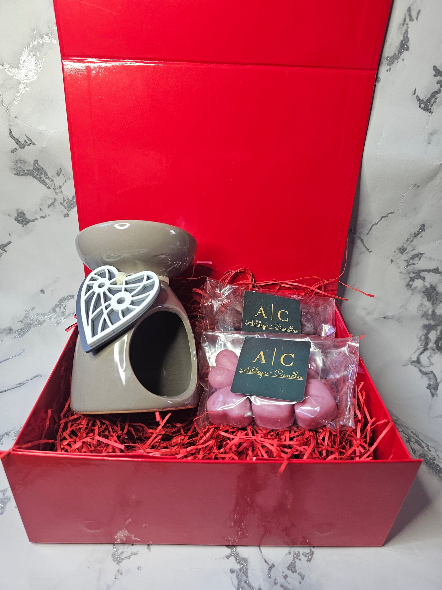 Valentine's Day wax melt gift box