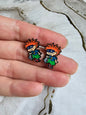 Chuckie Finster Stud Earrings- The Rugrats