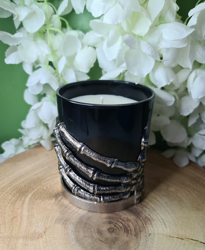 Skeleton Hand Candle scented with Forbidden Fruits