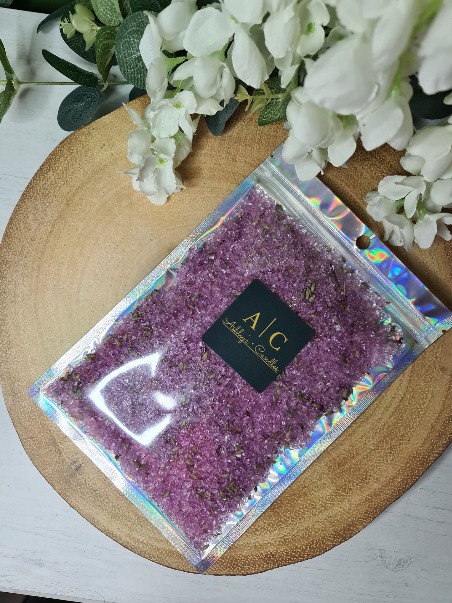 Lavender Bath Salts with Botanicals