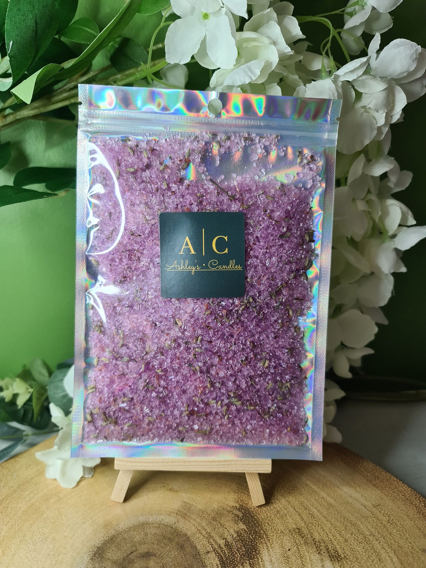 Lavender Bath Salts with Botanicals