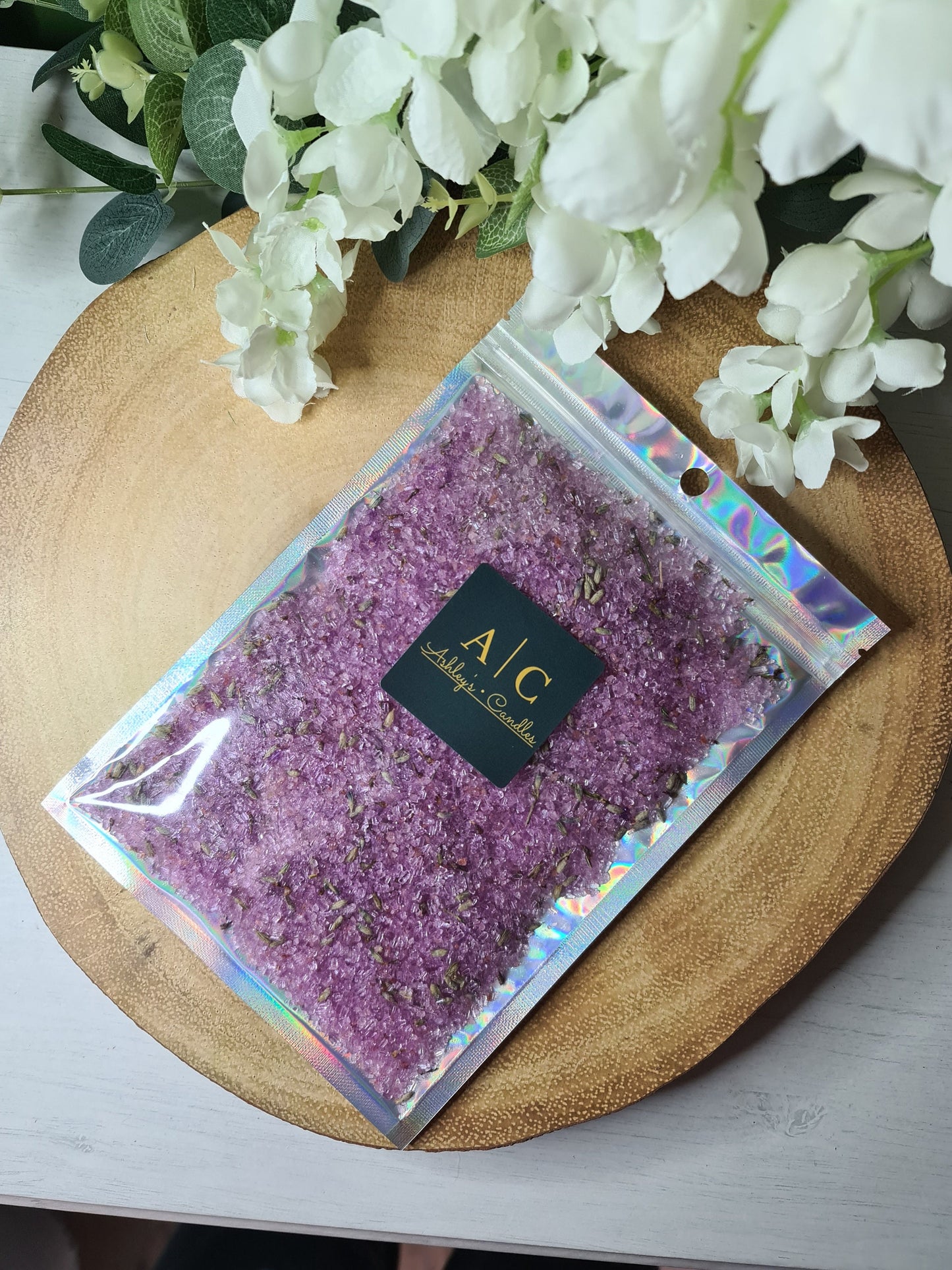 Lavender Bath Salts with Botanicals