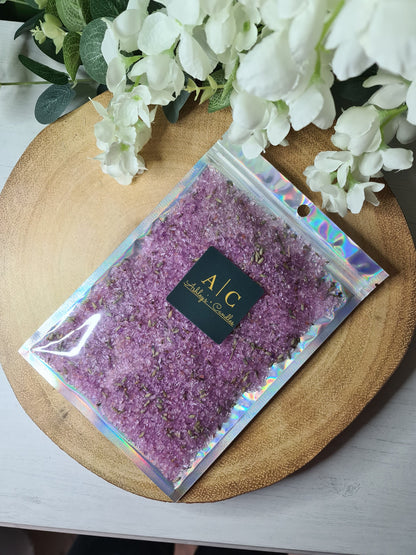 Lavender Bath Salts with Botanicals