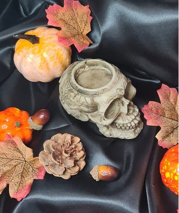 Skull Tealight Holders | Set of three Tealight holder